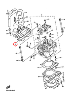 Прокладка картера Yamaha ATV \ Moto 5TJ1545100