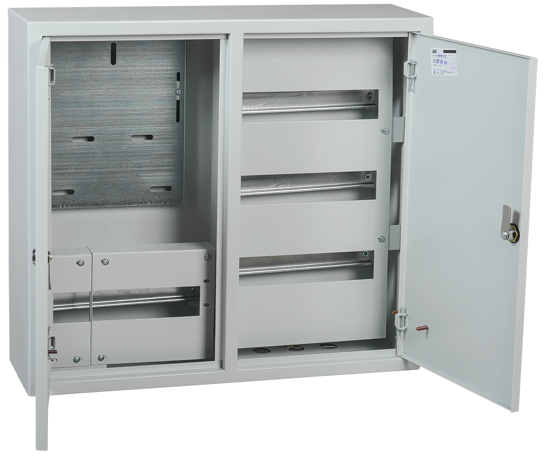 Корпус металлический ЩУРн-3/48 (540х600х165мм) для трехфазного счетчика IP31 TITAN IEK, фото 1