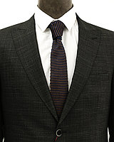 Мужской галстук «UM&H jrs24» бежевый (полиэстер), фото 1