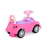 Детская машинка толокар Полесье SuperCar №3 розовый, фото 2