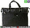 Мужская сумка Armani черный портфель, фото 4