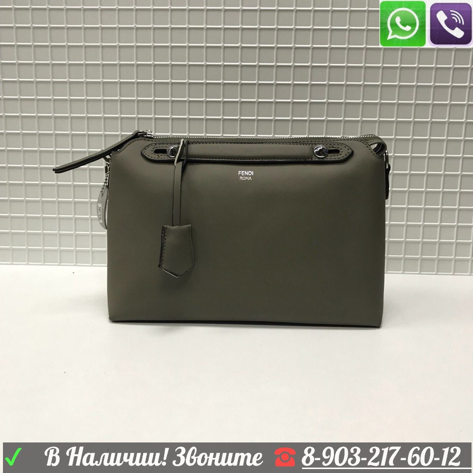 Сумка By Way the Fendi Roma Фенди Матовая Саквояж - фото 6 - id-p99195375