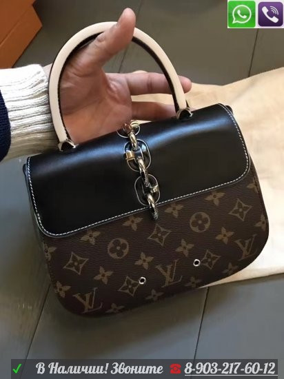 Сумка Louis v Vuitton Chain it LV Клатч Луи Витон Кожа канва - фото 1 - id-p99195412