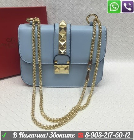 Сумка Valentino Rockstud с шипами - фото 3 - id-p99195448