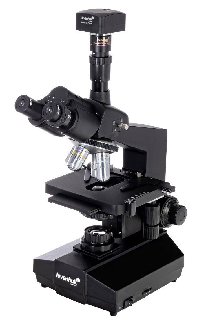 Микроскоп цифровой Levenhuk (Левенгук) D870T, 8 Мпикс, тринокулярный