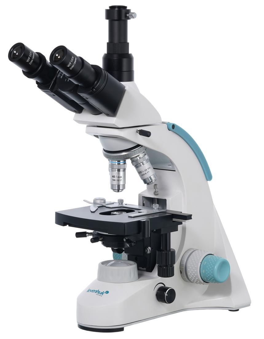 Микроскоп темнопольный Levenhuk (Левенгук) 950T DARK, тринокулярный