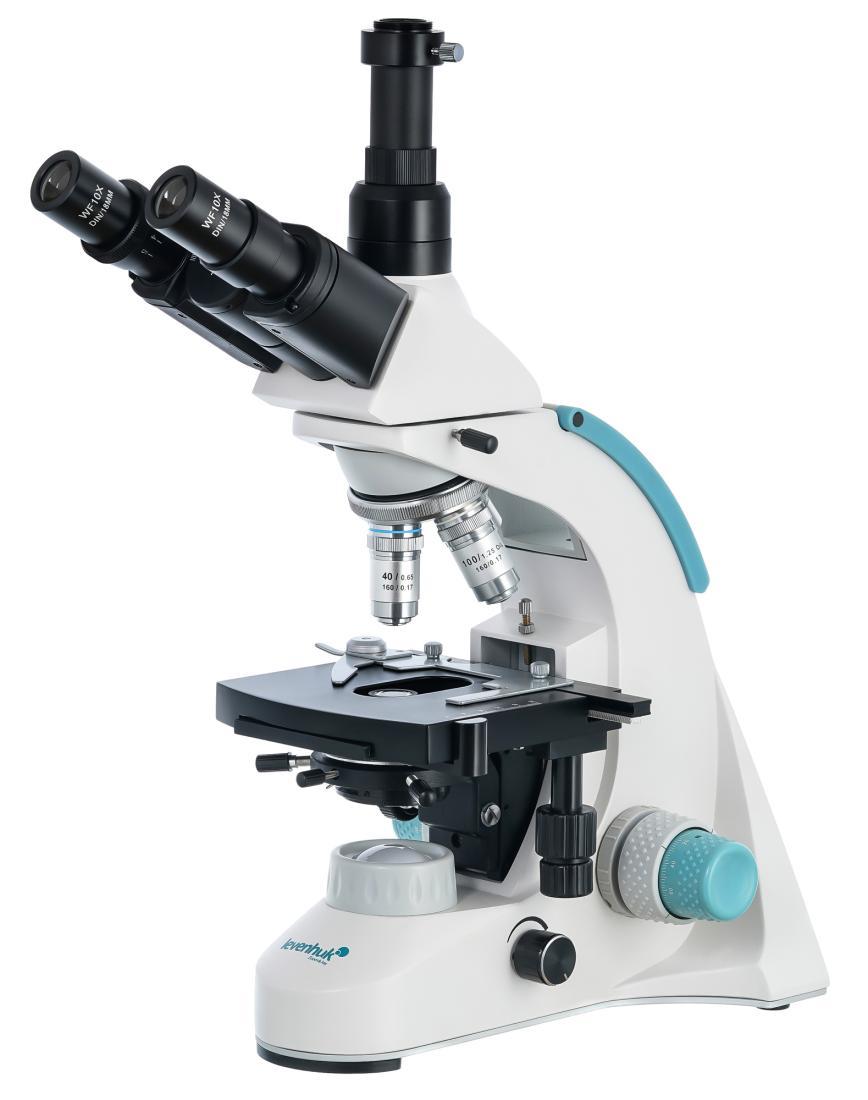 Микроскоп Levenhuk (Левенгук) 900T, тринокулярный