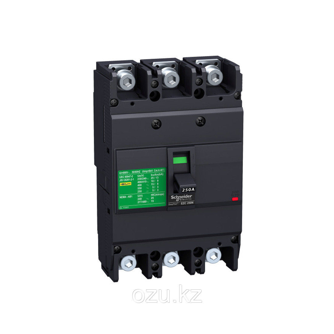 Автоматический выключатель SE EZC250F3160 Easypact 3P 160A - фото 1 - id-p99321415