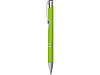 Ручка металлическая шариковая Legend Gum софт-тач, зеленое яблоко, фото 3