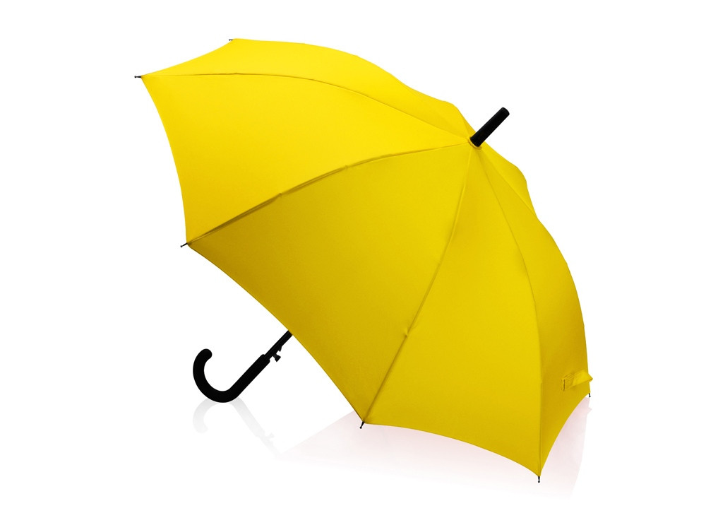 Зонт-трость полуавтомат Wetty с проявляющимся рисунком, желтый - фото 3 - id-p99321452