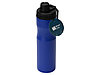 Бутылка для воды Supply Waterline, нерж сталь, 850 мл, синий/черный, фото 8