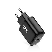 Зарядное устройство сетевое Kuulaa KL-CD28B USB Type-C 20W черный TAK26953 Зарядное устройство сетевое Kuulaa KL-CD28B USB Type-C 20W черный
