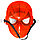 Маска Человек паук из прочного пластика (красная), фото 5