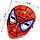 Маска Человек паук со светящимися глазами на батарейках из прочного пластика (красная), фото 2