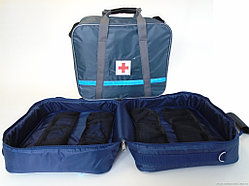 Сумка- укладка медицинская  с 8-ми сетчатыми карманами, (для врачей ,бригад скорой помощи, педиатрических бриг