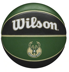 Мяч баскетбольный Wilson NBA Team Tribute Milwaukee Bucks