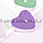 Набор свечей Romantic love в форме сердечек 50 штук в упаковке Свечки сердце фиолетовые, фото 6