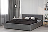 Кровать с подъёмным механизмом Mila 140х200 см, серый