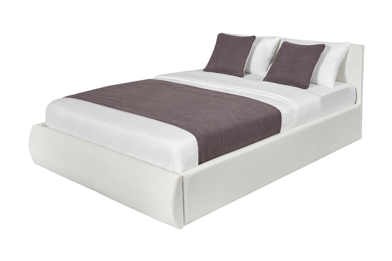 Кровать с подъёмным механизмом Mila 140х200 см, белый