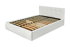 Кровать с подъёмным механизмом Mila 140х200 см, белый, фото 3