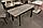 Стол раздвижной Salvador сосна Пасадена, чёрный 110(155)х76х75 см, фото 9