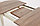 Стол раздвижной Альт белый 110(145)х75х80 см, фото 6