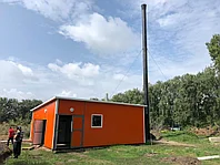 Блочно-модульная котельная, 10x10 м.