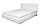 Кровать с подъемным механизмом Линда 160х200 см, белый снег, фото 2