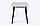 Стол раздвижной Корфу, бетон, чёрный 110(141)х75х70 см, фото 3