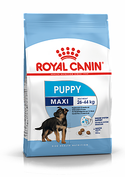 Корм для активных щенков крупных пород Royal Canin MAXI PUPPY  15 kg.