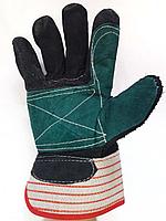 Перчатки спилковые комбинированные, фото 2