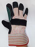 Перчатки спилковые комбинированные, фото 3
