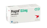Програф (Prograf) Такролимус (Tacrolimus) 0.5 мг 1 мг 5 мг