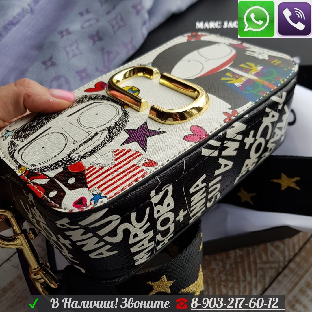 Сумка Marc Jacobs Snapshot Anna Sui Оригинал качество - фото 5 - id-p99198050