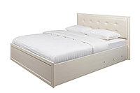 Кровать с подъёмным механизмом Ника-люкс 160х200 см, бодега белая, фото 1