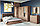 Кровать с подъёмным механизмом Ника-люкс 140х200 см, дуб табачный крафт, коричневый, фото 2