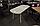 Стол раздвижной Давос Белый 120(151)х75х70 см, фото 10
