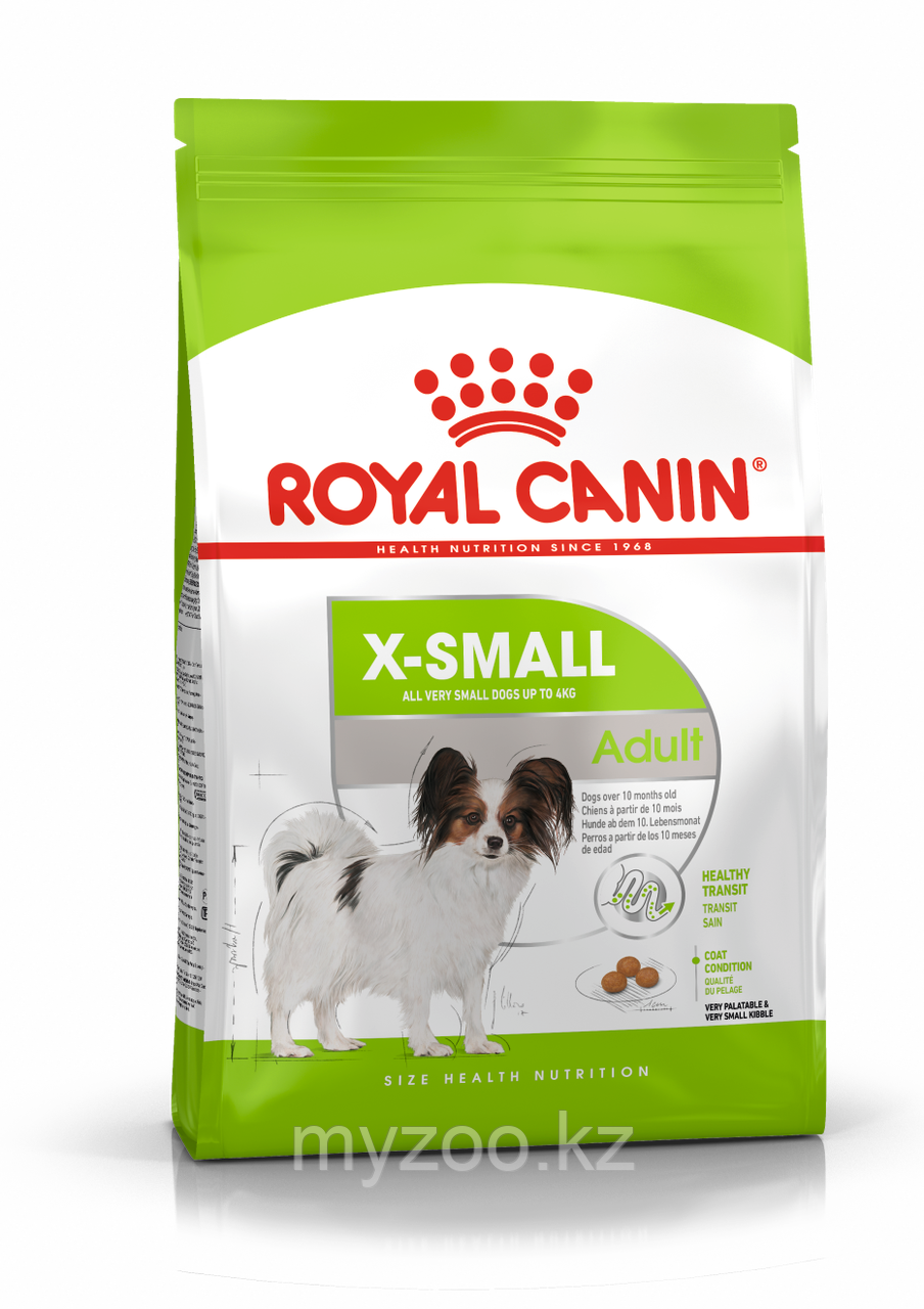 Royal Canin XSMALL ADULT, 1.5 kg Корм для взрослых собак мелких пород до 4 кг.