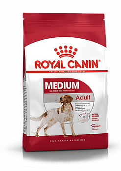 Royal Canin MEDIUM ADULT для взрослых собак средних пород, 4кг