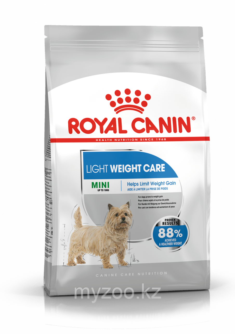Royal Canin MINI LIGHT WEIGHT CARE для собак мелких пород склонных к избыточному весу, 3кг