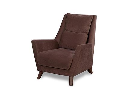 Кресло Патрик, тёмно-коричневый, фото 2
