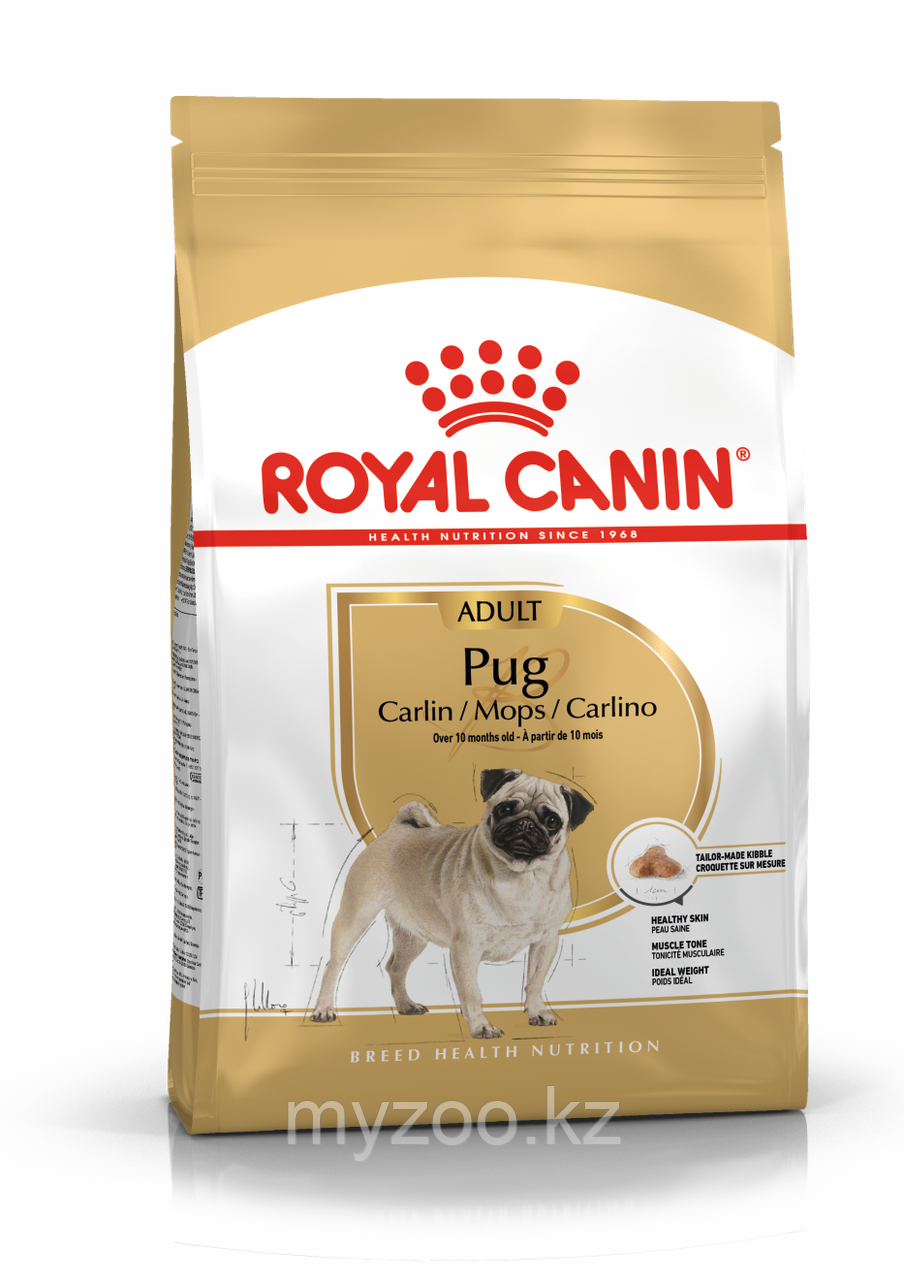 Корм для взрослых собак породы мопс PUG ADULT МОПC 1,5 kg