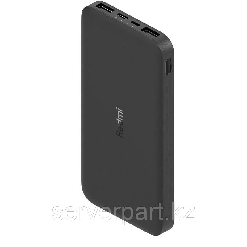 Портативное зарядное устройство Xiaomi Redmi Power Bank 10000mAh (PB100LZM, VXN4305GL, Black) - фото 3 - id-p92329053