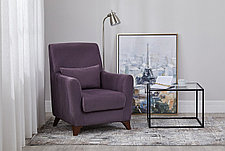 Кресло Гауди, сливовый 75х89х87 см, фото 2