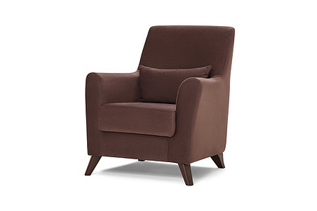 Кресло Гауди, тёмно-коричневый 75х89х87 см, фото 2