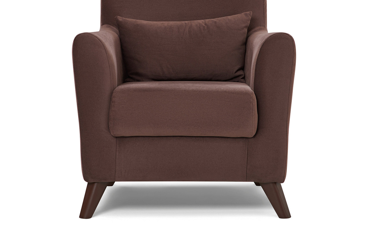 Кресло Гауди, тёмно-коричневый 75х89х87 см - фото 5 - id-p99335043