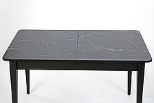 Стол раздвижной Azzuro 5 серый мрамор, венге 130(170)х75х80 см, фото 3