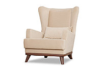Кресло Людвиг, бежевый,коричневый, фото 1