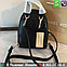 Рюкзак Черный Michael Kors Майкл Корс Мини Abbey на карабинах, фото 4