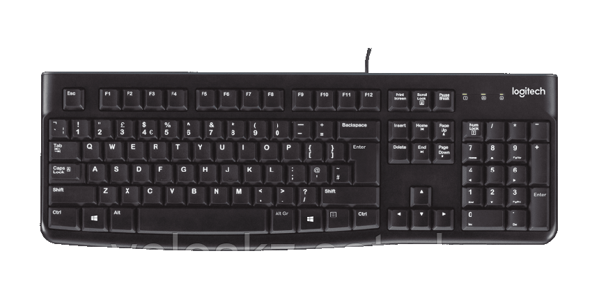 Клавиатура проводная Logitech K120 ОЕМ 920-002522, фото 2